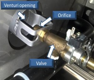 Gas Grill Valve Opening