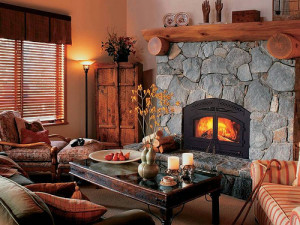 Stay warm with a fireplace from Fine's Gas!