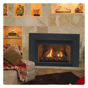 Empire ventless gas fireplace