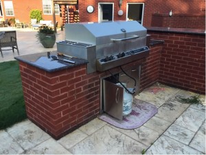 Outdoor Kitchen Remodel Before