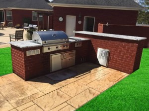 Outdoor Kitchen Remodel After