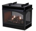 Vail Peninsula Vent Free Fireplace System