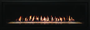 Boulevard Fireplace Black Trim