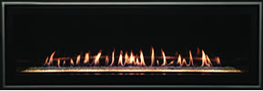 Boulevard Fireplace Pewter Trim
