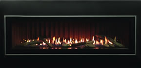 Boulevard Fireplace With Ridgeback Liner