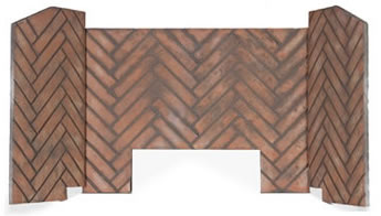 Deluxe Stacked Limestone Brick Liner