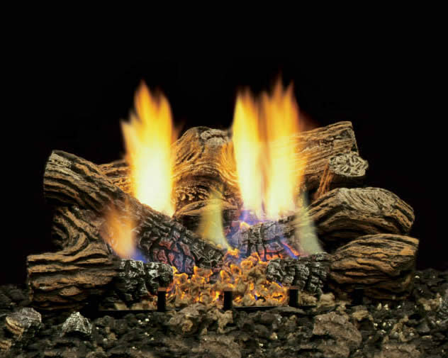 Monessen Charred Timber Gas Log Sets