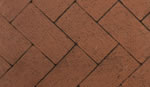 Red Herringbone Brick