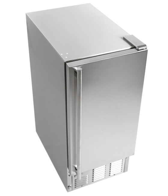 Outdoor BuiltIn Under Counter Clear Ice Machine Fine's Gas