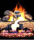 Charred Split Oak