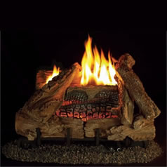 Vanguard Glowing Oak Gas Log Sets