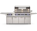 Fire Magic E1060s Echelon Portable Grill With Side Burner & Digital Thermometer