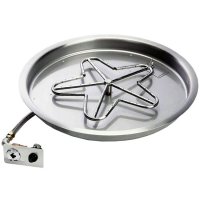 (image for) 25" Manual Ignition Fire Pit Kit 150,000 BTU