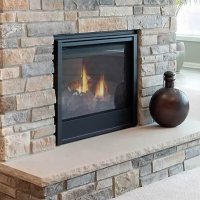 (image for) See-Thru 36 Inch Direct Vent Fireplace by Majestic