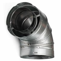 (image for) 90° Elbow For SLP Series Direct Vent Pipe