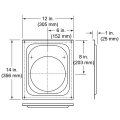 Heat-N-Glo Wall Firestop for DVP Series Pipe
