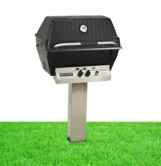 (image for) Broilmaster Premium P4X In-Ground Grill With Stainless Post