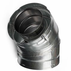 (image for) 45° Elbow For SLP Series Direct Vent Pipe