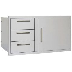 (image for) Blaze Grills Triple Drawers & Single Door