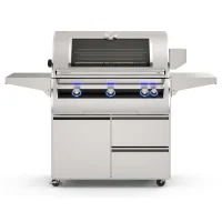 (image for) Fire Magic E790 Echelon Portable Grill With Magic View Window & Analog Thermometer