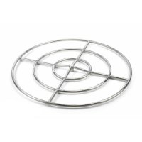 (image for) 36 Inch Stainless Steel Gas Fire Pit Ring