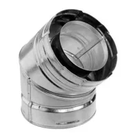 (image for) 45 Degree Elbow For 4" X 6-5/8" Direct Vent Pipe