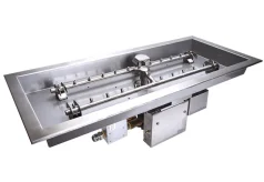 (image for) Electronic Ignition Rectangle Gas Fire Pit Kits