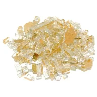 (image for) Gold Reflective Fire Glass