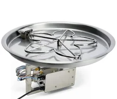 (image for) 43 Inch Fire Pit Kit 400,000 BTU with Electronic Ignition