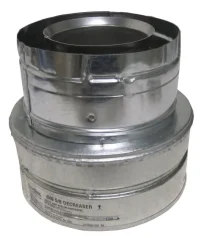 (image for) Direct Vent Pipe Reducer 5" X 8" To 4" X 6-5/8"