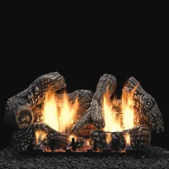 (image for) Empire Super Charred Oak 30-Inch Electronic Ignition Vent Free Gas Logs