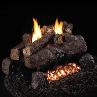 (image for) Real Fyre Evening Fyre Ventless See-Thru Gas Logs