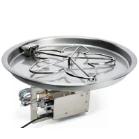 (image for) 43 Inch Fire Pit Kit 400,000 BTU with Electronic Ignition