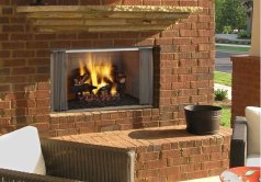 (image for) 36 Inch Villawood Outdoor Wood Burning Fireplace