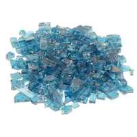 (image for) Caribbean Blue Fire Glass