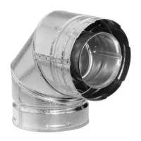 (image for) 90 Degree Elbow For 4" X 6-5/8" Direct Vent Pipe