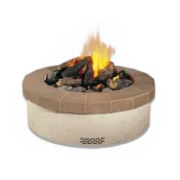 (image for) Outdoor Campfire with Terracotta Tile Top