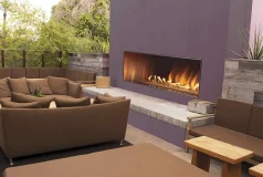 (image for) Carol Rose 48-Inch Outdoor Linear Fireplace