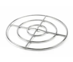 (image for) 36 Inch Stainless Steel Gas Fire Pit Ring