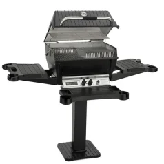 (image for) Broilmaster Premium P3X Grill With Patio Post & Shelves