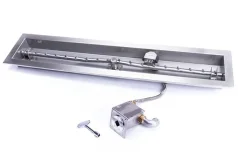 (image for) 48 Inch Linear Match Lit Fire Pit Kit