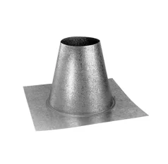 (image for) Flat Roof Flashing For 4" X 6-5/8" Direct Vent Pipe