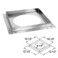(image for) Firestop For 5" X 8" Direct Vent Pipe