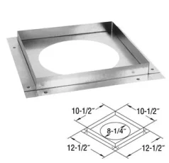 (image for) Firestop For 5" X 8" Direct Vent Pipe