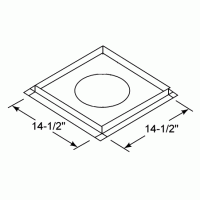 (image for) Firestop Spacer For SL3 Series Vent Pipe