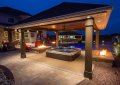Battery Powered Ignition Rectangle Gas Fire Pit Kits