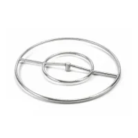 (image for) 18 Inch Stainless Steel Gas Fire Pit Ring