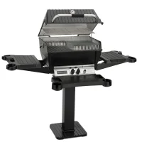 (image for) Broilmaster Premium P3X Grill With Patio Post & Shelves