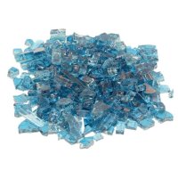 (image for) Caribbean Blue Fire Glass