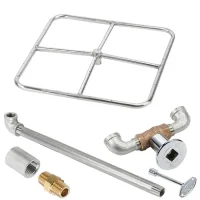 (image for) Square Gas Fire Ring Kit 18" X 18"